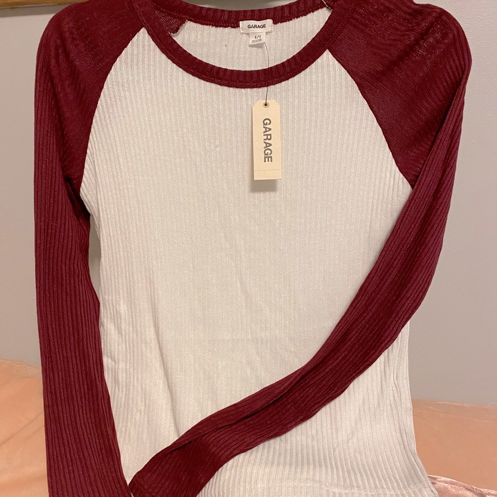 GARAGE RIB BASEBALL TEE